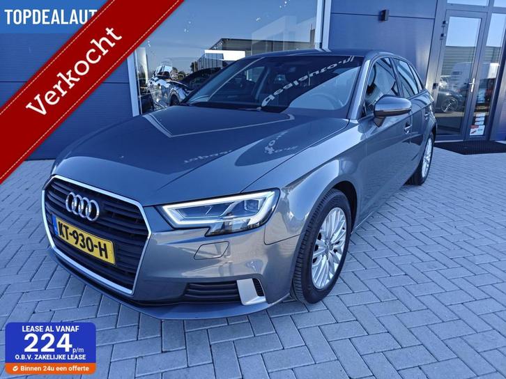 Audi A3 Sportback 1.0 TFSI Sport Pro 1e eigenaar! Dealer!, Auto's, Audi, Bedrijf, Te koop, A3, ABS, Airbags, Airconditioning, Alarm