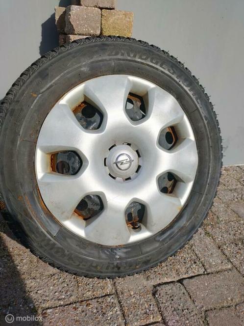 Winterbanden Opel Bridgestone 215/60 R16 - 99H - M&S 09125, Auto-onderdelen, Overige Auto-onderdelen, Gereviseerd, Ophalen