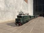 Vintage Treinset - Groen, Hobby en Vrije tijd, Modeltreinen | H0, Overige merken, Gelijkstroom of Wisselstroom, Ophalen of Verzenden