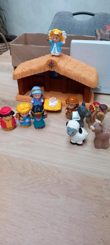 Little people Fisherprice Kerststal met lichte en geluid beschikbaar voor biedingen