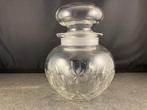 Antieke ruitkristallen stopfles - kristallen stopfles, Antiek en Kunst, Ophalen of Verzenden