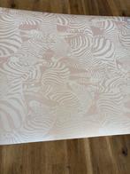 Behangresten Parelmoer Roze Zebra, Ophalen, Minder dan 10 m², Roze