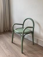 H&M Rotan Bureau en Stoel Set - Groen, Ophalen, Zo goed als nieuw, Tafel(s) en Stoel(en)