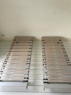 2x bedbodem lattenbodem 80x200 met poten, Ophalen, Eenpersoons, Zo goed als nieuw, 80 cm