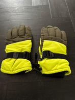 Skihandschoenen groen met geel mt 134/140, Kinderen en Baby's, 134 t/m 140, Jongen of Meisje, Ophalen of Verzenden, Zo goed als nieuw