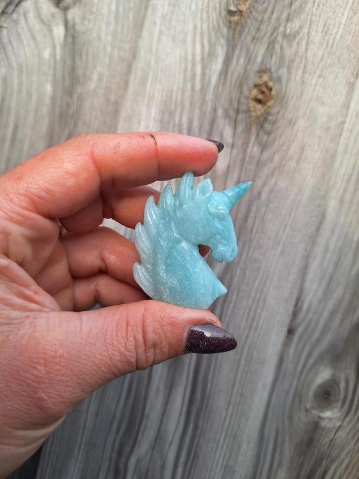 Eenhoorn calciet, Verzamelen, Mineralen en Fossielen, Verzenden