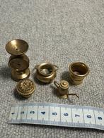 Letterbak koperen keuken beeldjes, Ophalen of Verzenden, Zo goed als nieuw, Mens