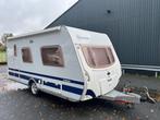 Dethleffs Lowlander 410 EB incl. Mover (bj 2005), Caravans en Kamperen, Caravans, Luifel, Bedrijf, Dethleffs, 1000 - 1250 kg