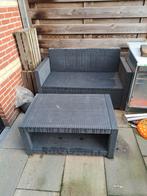 Tuinset/loungeset met kussens., Ophalen, Gebruikt