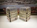 2x hoekhuizen flats N spoor modeltrein 1:160, Hobby en Vrije tijd, Modeltreinen | N-Spoor, Overige merken, Gebruikt, Gelijkstroom of Wisselstroom