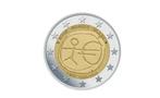 België 2 Euro 10 Jaar EMU 2009	2,25, Ophalen of Verzenden, België, 2 euro