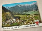 Pension "Erika"- Arzl im Pitztal, Tirol, Ophalen of Verzenden, 1960 tot 1980, Gelopen, Oostenrijk