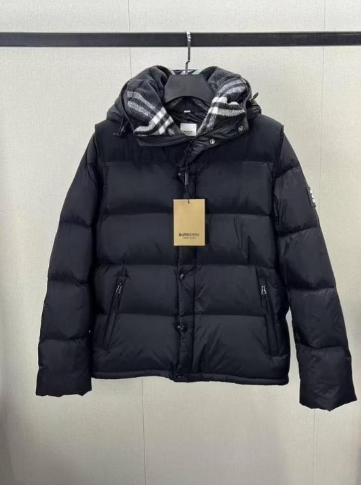 Burberry Puffer Winterjas | Maat S T/M XXL | Zwart, Kleding | Heren, Jassen | Winter, Nieuw, Overige maten, Zwart, Verzenden