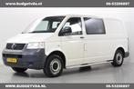 Volkswagen Transporter L2H1 2.5 TDi 340 D/C, Auto's, Bestelauto's, Origineel Nederlands, Te koop, 5 stoelen, Gebruikt