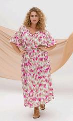 Roze/beige lange jurk van Yesta Maat 46 nu €34,95, Maat 46/48 (XL) of groter, Ophalen of Verzenden, Y, Roze