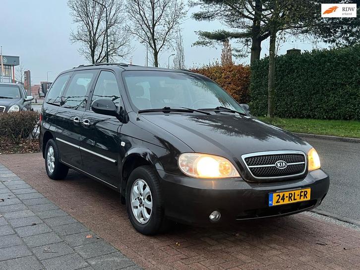 Kia Carnival 2.5 V6 EX * 6 Pers.| NETTE RUIME AUTO, Auto's, Kia, Bedrijf, Te koop, Carnival, ABS, Airbags, Airconditioning, Centrale vergrendeling