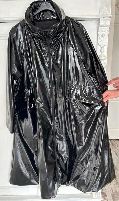 Prachtige lak jas van Ank (ontwerp Cora Kemperman) mt. XL, Kleding | Dames, Jassen | Zomer, Zo goed als nieuw, Maat 46/48 (XL) of groter