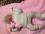 Lief en schattig Mini full body siliconen baby meisje, Ophalen of Verzenden, Nieuw, Babypop, Levensecht of Reborn