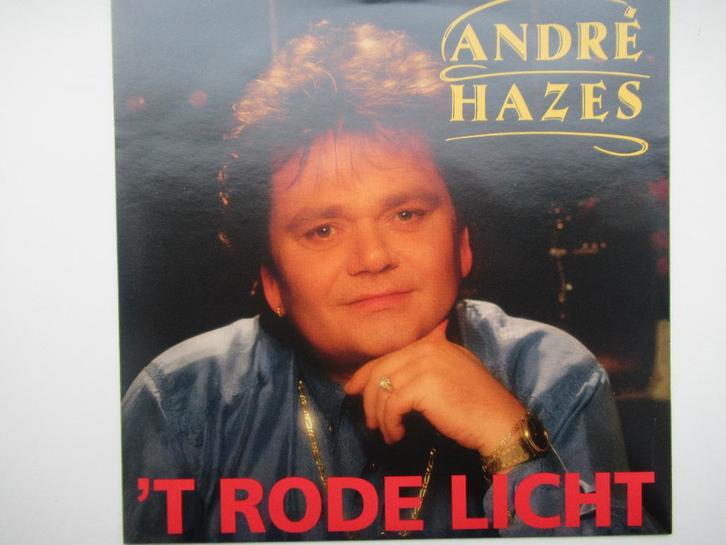 ANDRË HAZES # 'T RODE LICHT/ALS JE HIER BLIJFT., Cd's en Dvd's, Vinyl | Nederlandstalig, Nieuw in verpakking, Levenslied of Smartlap