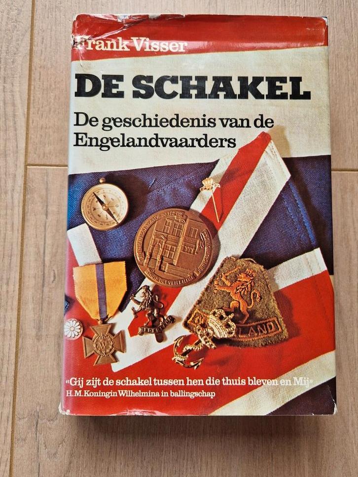 De Schakel - Engelandvaarders, Frank Visser, Boeken, Oorlog en Militair, Gelezen, Tweede Wereldoorlog, Ophalen of Verzenden