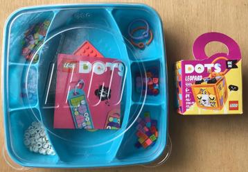 Lego DOTS taslabels & tashanger luipaard - ZGAN beschikbaar voor biedingen
