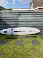Redelijk nette complete surfset met 3 zeilen w.o. voor kind, Watersport en Boten, Ophalen, Gebruikt, Complete set, Met vin(nen)
