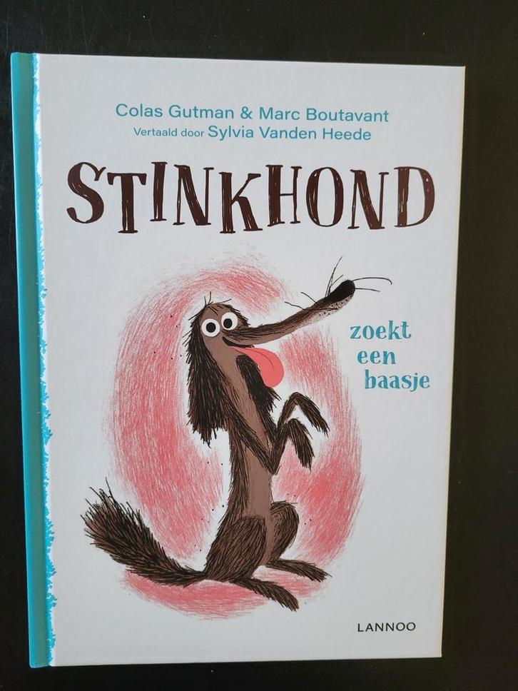 Colas Gutman - Stinkhond zoekt een baasje, Boeken, Kinderboeken | Jeugd | onder 10 jaar, Zo goed als nieuw, Fictie algemeen, Ophalen of Verzenden