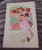Meisje heeft pudding gemaakt, Verzamelen, Verzenden, 1940 tot 1960, Gelopen, Kinderen