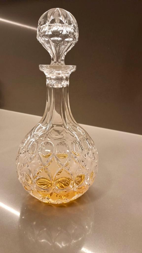 Vintage Nachtmann Anglia Kristallen Karaf, Antiek en Kunst, Antiek | Glas en Kristal, Ophalen of Verzenden