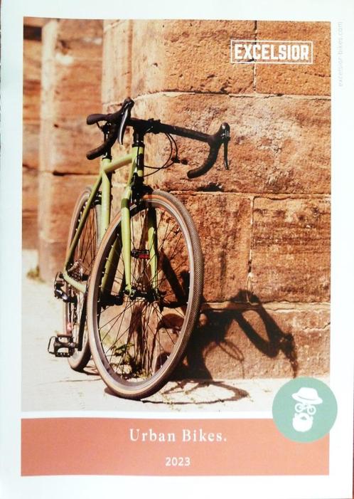 Folder EXCELSIOR Urban Bikes 2023 (Fiets folder), Fietsen en Brommers, Handleidingen en Instructieboekjes, Nieuw, Ophalen of Verzenden
