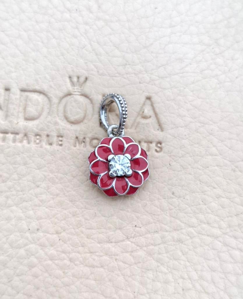 Pandora bloem, Ophalen of Verzenden, Zo goed als nieuw, Zilver, Pandora