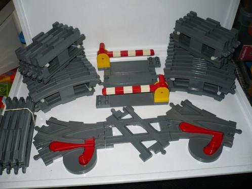 duplo rails en wissels, Kinderen en Baby's, Speelgoed | Duplo en Lego, Zo goed als nieuw, Duplo, Complete set, Ophalen