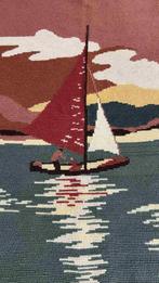 Wandkleed vintage zeilboot 135/88, Gebruikt, Djt@dejuistetoon.eu, Ophalen of Verzenden, DeJuisteToon
