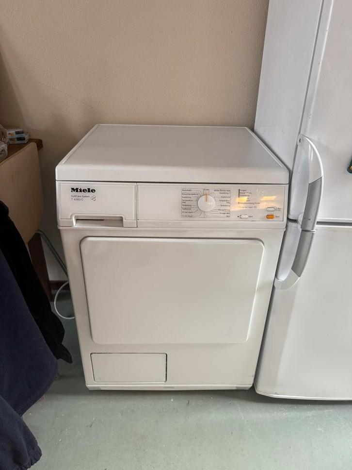 Miele droger, Witgoed en Apparatuur, Wasdrogers, Gebruikt, Condens, 6 tot 8 kg, 85 tot 90 cm, Ophalen of Verzenden