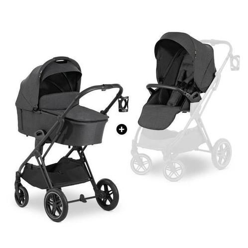 Hauck 3in1 Kinderwagenset Vision X Set - Zwart - Nieuw, Kinderen en Baby's, Kinderwagens en Combinaties, Nieuw, Combiwagen, Overige merken