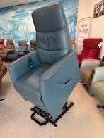 Sta op stoel accu relax fauteuil De Toekomst gratis bezorgd, Verzenden, Zo goed als nieuw, Leer, 50 tot 75 cm