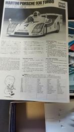 Porsche 936 Turbo Martini 1:24 Ben Hobby Pol, Hobby en Vrije tijd, Modelbouw | Auto's en Voertuigen, Revell, Zo goed als nieuw