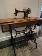 Antieke Singer naaimachine tafel, Antiek en Kunst, Antiek | Naaimachines, Ophalen of Verzenden
