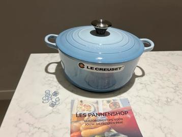 Nieuwe Le Creuset braadpan Coastal Bleu 24 cm beschikbaar voor biedingen