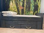 Kinderbed steigerhout, Kinderen en Baby's, Kinderkamer | Bedden, Ophalen, 85 tot 100 cm, Gebruikt, Lattenbodem