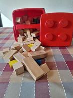 HOUTEN BLOKKEN, volle LEGOTON rood, Ophalen, Gebruikt, Overige typen