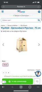 Plyo Box 75cm - Zo Goed Als Nieuw!, Ophalen, Zo goed als nieuw, Benen, Overige typen