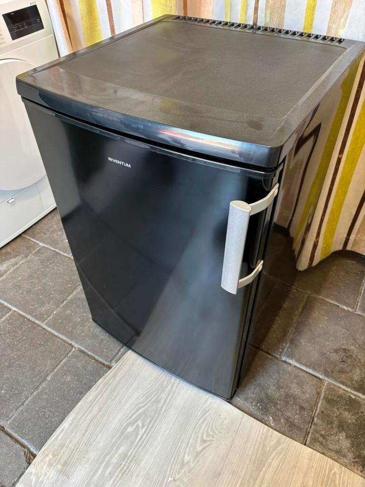 Inventum Zwarte Tafelmodel Koelkast - Werkt Goed - Schoon, Huis en Inrichting, Keuken | Keukenelementen, Gebruikt, Minder dan 100 cm