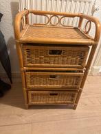 Gratis rieten kastje met lichte schade, Ophalen, Overige materialen, Minder dan 50 cm, Gebruikt