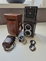 Rollei rolleicord analoge camera met zeer veel extra's, Audio, Tv en Foto, Fotocamera's Analoog, Ophalen of Verzenden, Compact