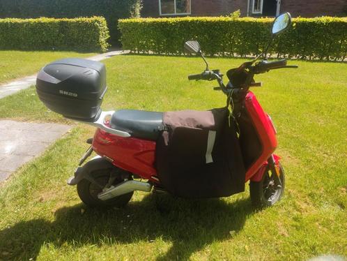 Scooter IVA e-go s4 met dubbele accu, Fietsen en Brommers, Scooters | Overige merken, Zo goed als nieuw, Maximaal 45 km/u, Elektrisch