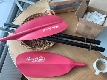 Aqua Bound Manta Rey fibre-nylon tourpeddels kano kayak beschikbaar voor biedingen