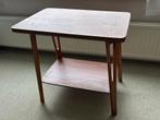 Vintage bijzet tafel mid century jaren 50 60 70, Ophalen, Gebruikt, 55 tot 75 cm, 60 cm of meer