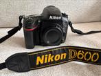 Nikon D600 digitale camera, Audio, Tv en Foto, Fotocamera's Digitaal, Ophalen, Spiegelreflex, Nikon, 24 Megapixel