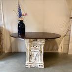 Ontbijttafel / Keukenkast - 162 x 110 cm - mahonie-TTM Wonen, 100 tot 150 cm, Www.ttmwonen.nl, 150 tot 200 cm, Nieuw